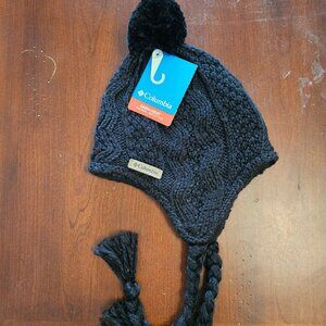 Title: Columbia Unisex Winter Beanie – Black Knit Pom Hat – NWT – MSRP $40